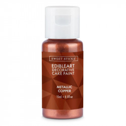 Metallische Flüssigkeitsfarbe 15 ml Kupfer
