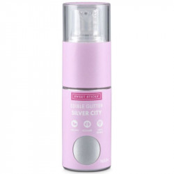 Glitzer in dem Sprühnebel 10 g Silver City