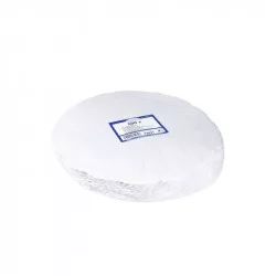 Weiße Rosette 30 cm, 500 Stück