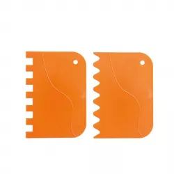 Plastové karty zubaté 2ks 13×9cm