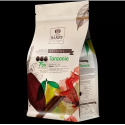 Cacao Barry Origin Schokolade TANZANIA bittere 75% 1kg