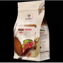 Cacao Barry Origin Schokolade Ghana Milchschokolade 40% 1 kg