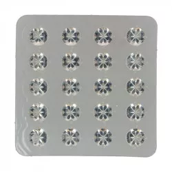 Essbare Diamanten 20 Stück durchsichtig