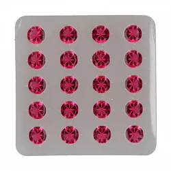 Essbare Diamanten 20 Stück rosa
