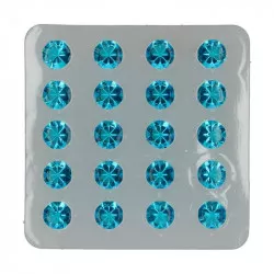 Essbare Diamanten 20 Stk. blau