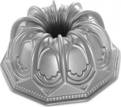 NW Form für Gugelhupf Cathedral 9 Tassen silbern