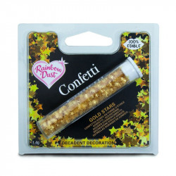 Essbare Konfetti Mini-Sternchen, 2,8 g