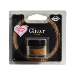 Essbarer Glitter Gold, 5 g