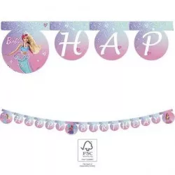 Girlande Barbie Happy Birthday 2 m