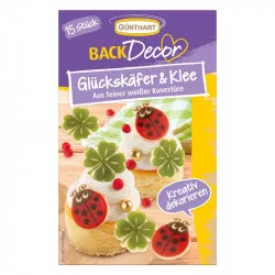 Schokoladen-Deko Marienkäfer, 15 Stück