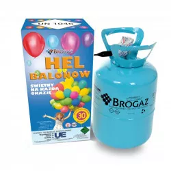 Helium für Ballons 30 - 7l + 30 Stück Ballons