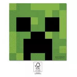 Minecraft-Servietten, 20 Stück