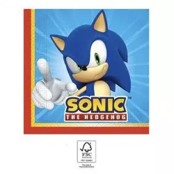Sonic Servietten, 20 Stück