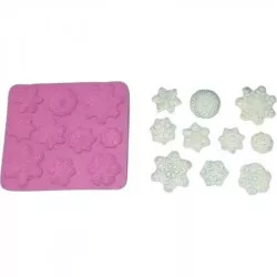 Cesil Silikonform „Schneeflocken“