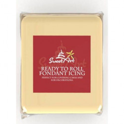 SweetArt Modelliermasse Vanille Ivory (250 g)