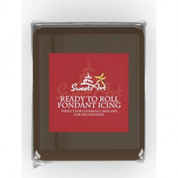 SweetArt Rollfondant Vanille Brown (250 g)