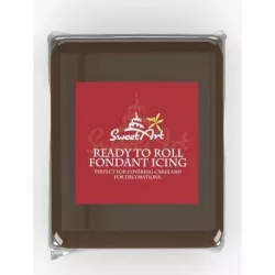 SweetArt Rollfondant Vanille Brown (250 g)