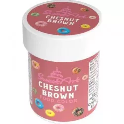 SweetArt Gel-Farbe Chestnut Brown (30 g)