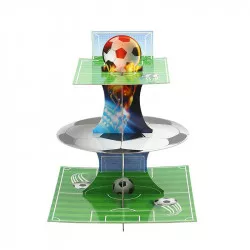 Papierschwankhalter für Muffins und Capcaky Fußball