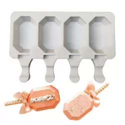 Silikonform für Eis am Stiel