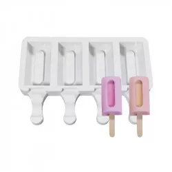 Silikonform für Popsicles 8,5×19 cm