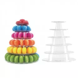 Rundes Makronen-Ständer