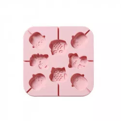 Silikonform für Lutscher Tiere