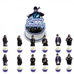 Stichinschlag in Kuchen und Muffins 13 Stücke Mittwoch