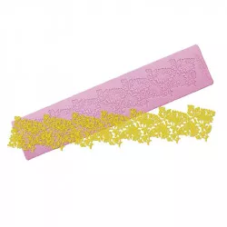 Silikonform für essbare Baiser-Keksform 34×7 cm