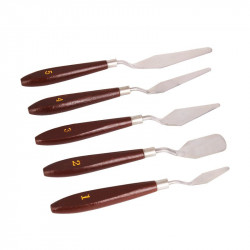 Spachtel zum Glätten von Kuchen 5 Stück