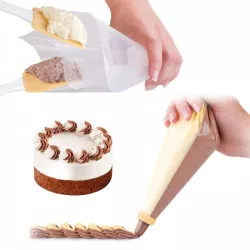 Kühlbeutel für Konditorei 40 cm, 100 Stück, für zwei Füllungen