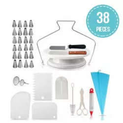 Satz zum Dekorieren von Kuchen, 38 Stücke