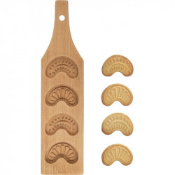 Ausgestanzte Form in 4 Formen