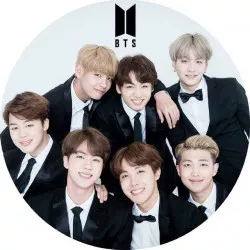 essbares Papier BTS 19,5 cm