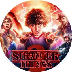 essbares Papier Stranger Things 19,5 cm