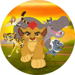 Essbarer Papier Löwenschutz 19,5 cm