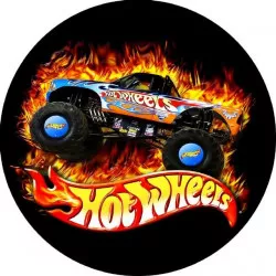 essbares Papier Hot Wheels 19,5 cm