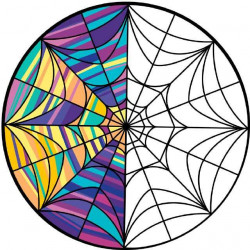 Essbares Papier Wednesday Fenster 19,5 cm