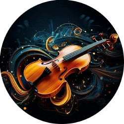 essbares Papier Violine 19,5 cm