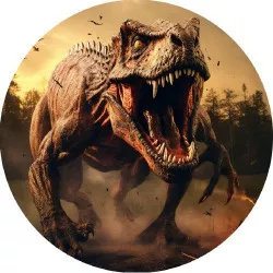 Essbares Papier T-Rex 19,5 cm