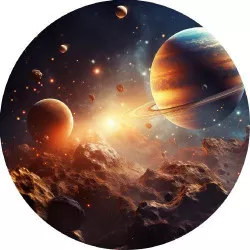 essbares Papier Raum 19,5 cm