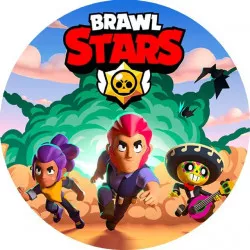 Essbares Papier Brawl Stars 19,5 cm