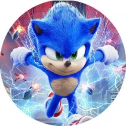 essbares Papier Sonic Electric 19,5 cm