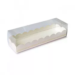 Makronenbox 190x50mm rosa 10 Stück