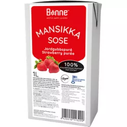 Fruchtpüree 100% Erdbeere 1 l