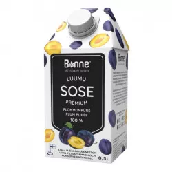 Fruchtpüree 100% Pflaume 0,5 l