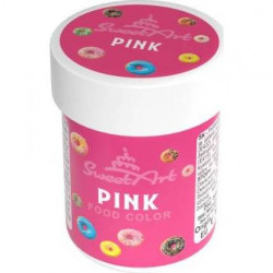 SweetArt Gel-Farbe Pink (30 g)