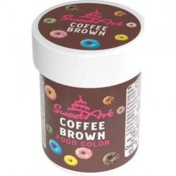 SweetArt Gel-Farbe Coffee Brown (30 g)