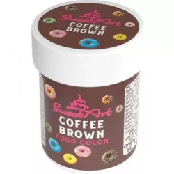 SweetArt Gel-Farbe Coffee Brown (30 g)