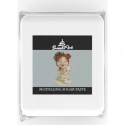 Vanille-Modelliermasse von SweetArt (250 g)